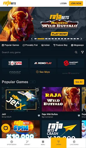 rajabet games India rajabet games India